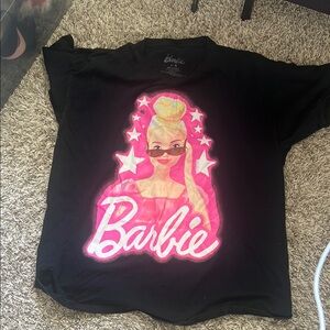 Barbie Black and Pink T-Shirt